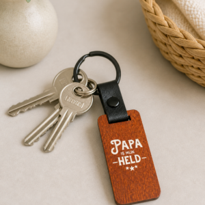 Sleutelhanger | Papa is mijn held